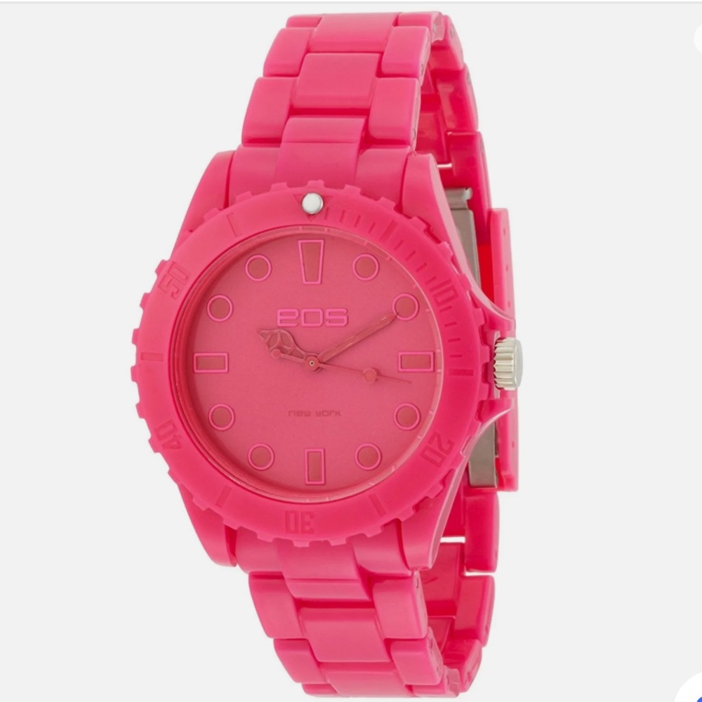 EOS Hot Pink New York Marksmen Watch